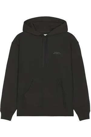 Saturdays NYC Ditch Wool Blend Hoodie in Black. - size L (also in M)