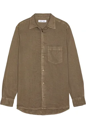 Samsøe Samsøe Damon Shirt in Brown. - size L (also in M)