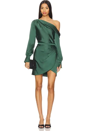 Simkhai Cameron Dress in Green. - size 00 (also in 2, 8)