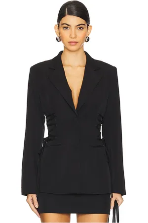 superdown Jennifer Lace Up Blazer in . - size M (also in S, XS)