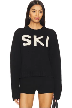 KULE The Ski Sweater in Black. - size L (also in M, S, XL, XS)