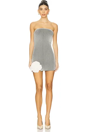 GCDS Hello Kitty Ribbed Mini Dress in . - size M (also in S, XS)