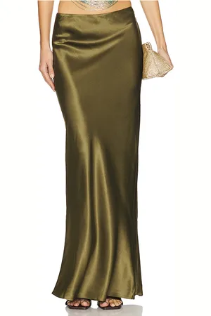Cult Gaia Chantel Skirt in Olive. - size S (also in XS)