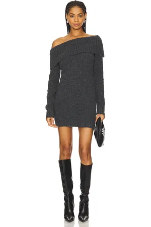 ASTR Leya Sweater Dress in . - size L (also in M, S, XL/1X, XS)