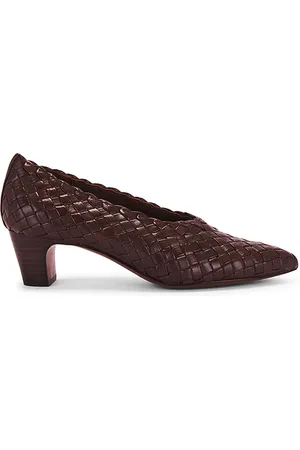 Loeffler Randall Maeve Woven Mule in Brown. - size 10 (also in 7, 7.5, 8, 8.5, 9)