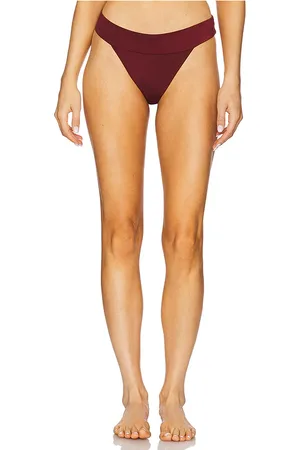 ONIA Karina Bikini Bottom in Burgundy. - size L (also in S, XL, XS)