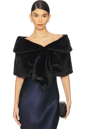 Unreal Fur Champagne Wrap in .