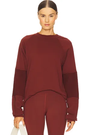 STRUT-THIS Wren Sweatshirt in Wine. - size L (also in M, S, XL, XS)