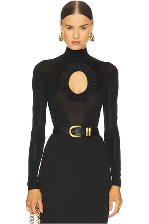 Self-Portrait X Christopher Kane Knit Cut Out Bodysuit in . - size L (also in M, S)