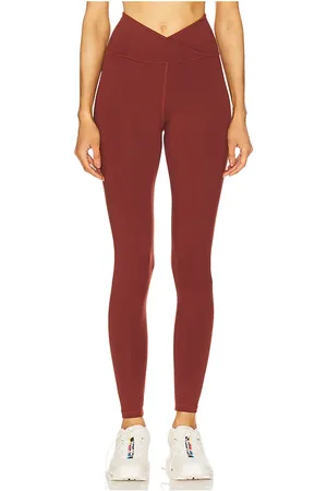 STRUT-THIS Stevie Ankle Legging in Wine. - size L (also in M, S, XL, XS)