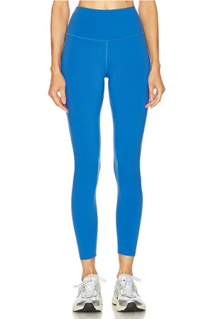 Varley Freesoft High Rise Legging in Blue. - size M (also in S, XL, XS)