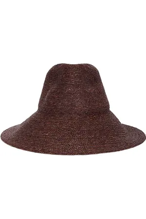Janessa Leone Colette Hat in Brown. - size L (also in M, S)
