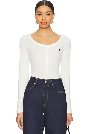 Ralph Lauren Bodysuit in Ivory. - size L (also in M, S, XL, XS)