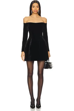 Bardot Nadene Velour Mini Dress in . - size 2 (also in 4, 6)