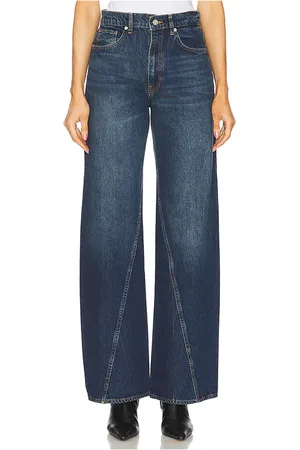 ANINE BING Brie Jean in Blue. - size 24 (also in 25, 26, 27, 28, 29, 30, 32)