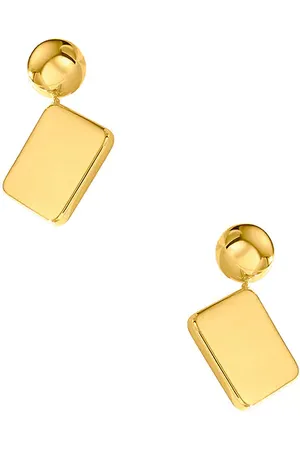 AUREUM Ilona Drop Earrings in Metallic .