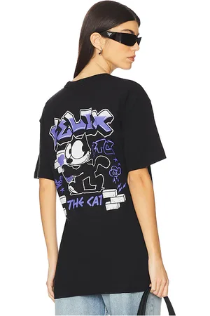 SIXTHREESEVEN Felix The Cat Graffiti Pop Tee in . - size L (also in M, S, XL/1X, XS)