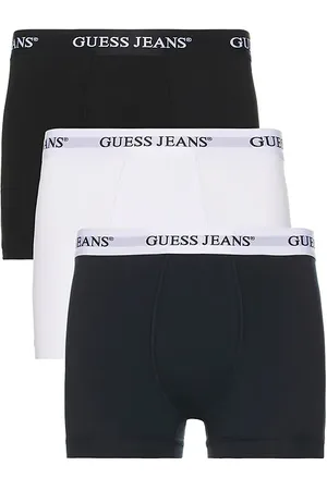 Guess 3 Pack Boxer Brief in Black, White. - size L (also in M, S, XL/1X)