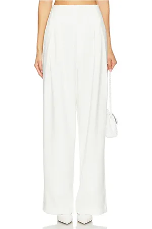 NONchalant Label Emersyn Trouser in White. - size L (also in M, S, XS)