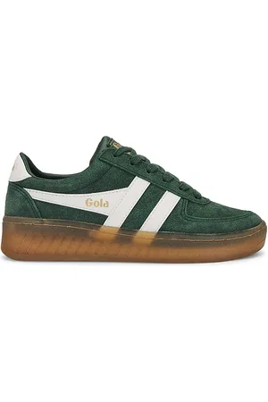 Gola Grandslam Suede Sneaker in Green. - size 6 (also in 7, 9)