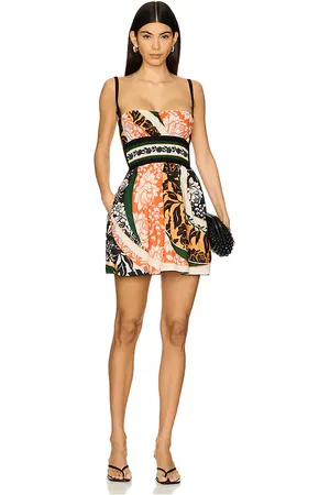 Agua Bendita X REVOLVE Logan Mini Dress in Black. - size L (also in M, S)