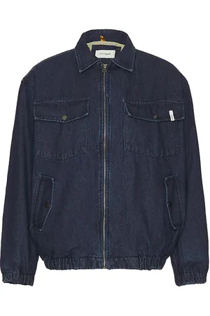 Critical Slide Blackbird Denim Jacket in Blue. - size M (also in XL/1X)