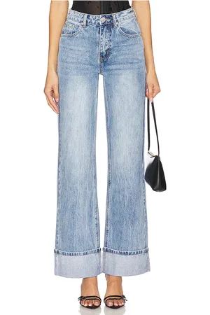 superdown Lulu Cuffed Jean in Blue. - size XS (also in XXS)