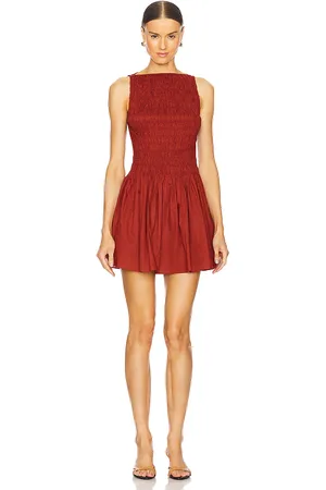 FAITHFULL THE BRAND X REVOLVE Noa Mini Dress in Red. - size M (also in S)