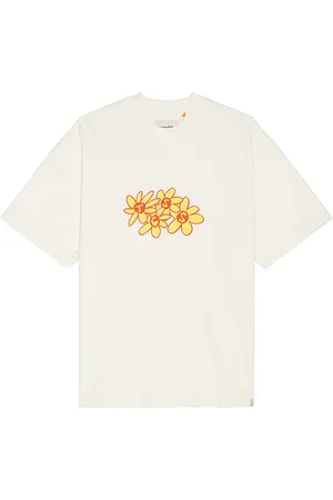 Critical Slide Crazed Tee in White. - size L (also in M, S, XL/1X)