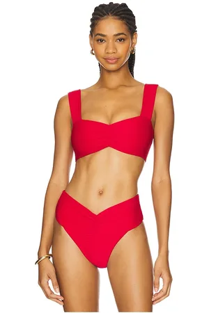 L*Space Eco Marlee Bikini Top in Red. - size S (also in XS)