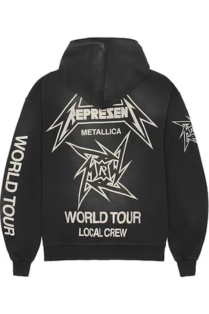 Represent X Metallica 40 Year Anniversary Zip Hoodie in Black. - size L (also in M)