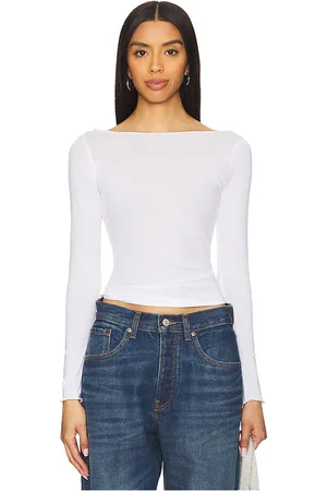 AYA MUSE Boatneck Long Sleeve Tee in . - size L (also in M, S, XS)