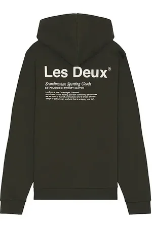 Les Deux Brody Hoodie 2.0 in Black. - size L (also in M)