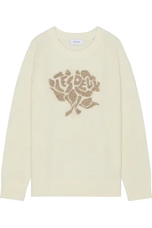 Les Deux Felipe Knit Sweater in White. - size L (also in M)