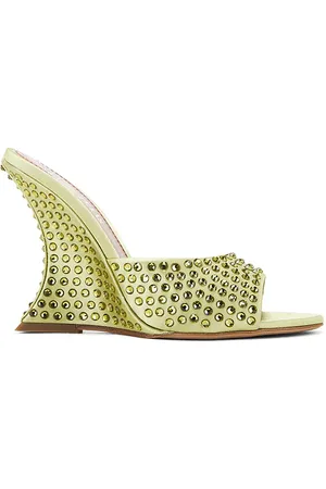 PARIS TEXAS Nina Mule in Green. - size 37 (also in 39)