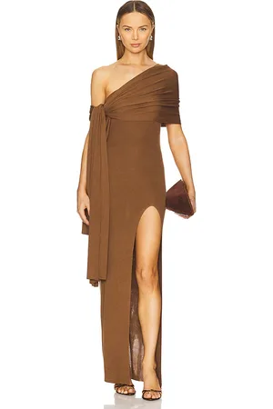 AYA MUSE Hale Dress in Brown. - size S (also in XS)