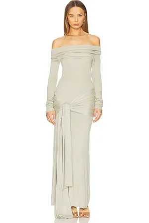 AYA MUSE Kora Dress in Light Grey. - size L (also in M)
