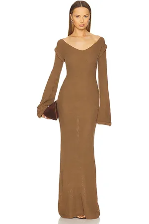 AYA MUSE Pallas Dress in Brown. - size L (also in XS)