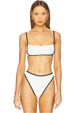 L*Space Hazel Bikini Top in White. - size L (also in M, S, XL, XS)