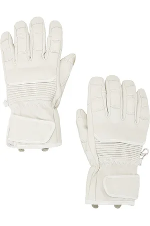 Whitespace Leather Riding Gloves in White. - size L/XL (also in )