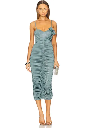 PATBO Dune Flower Midi Dress in . - size 4 (also in 8)