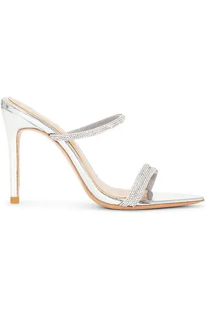 Michael Costello X Revolve Tatjana Heel in Metallic . - size 10 (also in 6)