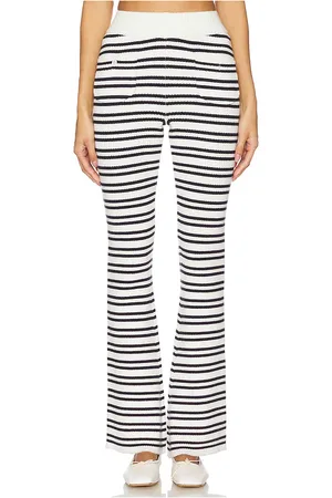 Frankies Bikinis Camden Knit Pant in Navy. - size L (also in M, S, XS)