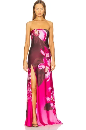Retrofete Aiyanna Silk Dress in Rose. - size S (also in XS)