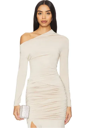 LBLC The Label Amina Top in Beige. - size M (also in L, S, XS)