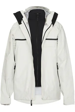 Whitespace 3-in-1 Performance 3L Jacket in White. - size L (also in M, S, XL/1X)