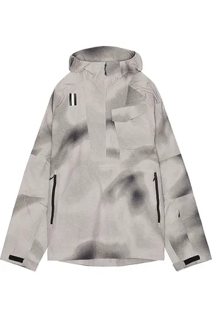 Whitespace Rec 2.5L Anorak Jacket in Light Grey. - size L (also in S, XL/1X)