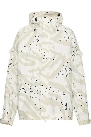 Whitespace AMF Cargo Jacket in White,Grey. - size L (also in M, S, XL/1X)