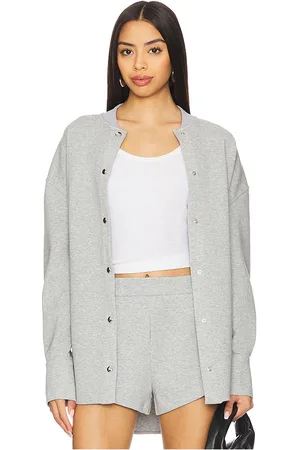 SER.O.YA Ayla Jacket in Grey. - size L (also in M, S, XL, XS)