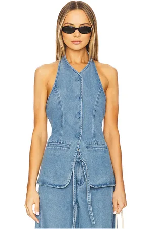 SOVERE Everleigh Denim Tunic in Blue. - size M (also in S, XL, XS)